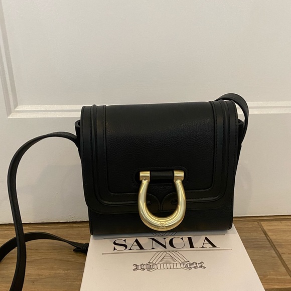 sancia Handbags - Black leather Sancia handbag
